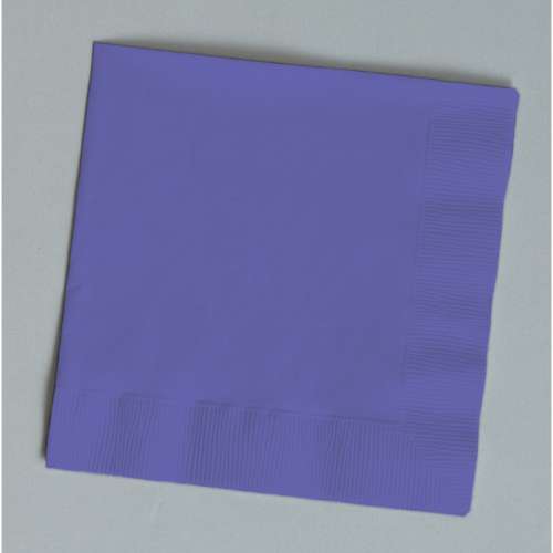 Purple Lunch Napkins - Click Image to Close
